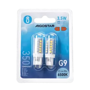 Lampada LED G9 3.5W - Confezione da 2, Basso Consumo, Lunga Durata, Ideale per Illuminazione in Spazi Ridotti e Decorativi. - Product Image 2