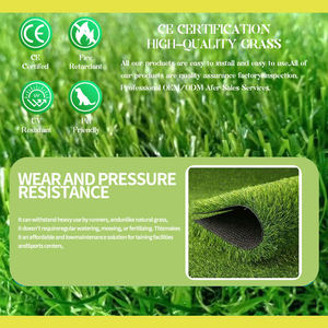 <span class=keywords><strong>Gazon</strong></span> artificiel résistant au feu et respectueux de l'environnement de 20 mm à 60 mm, tapis synthétique doux <span class=keywords><strong>pour</strong></span> décoration intérieure et extérieure de luxe - Product Image 5