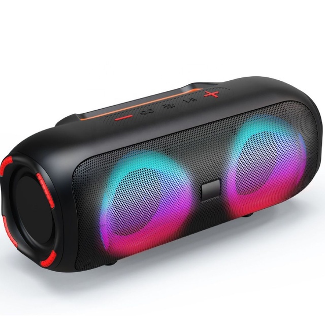 Manufacturer Subwoofer Big Powered 8 Inch HIFI Portable LED Wireless Bluetooth PA Outdoor DJ Bass Party Karaoke Wireless Speaker