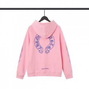 Nueva Sudadera con <span class=keywords><strong>Capucha</strong></span> Chrome Heart de Alta Calidad, Bordada e Impresa, 100% Algodón, Estilo Urbano Europeo Americano, Unisex, Corte Holgado - Product Image 3