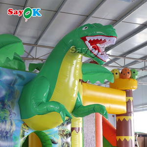 Inflatable bounce house cheap inflatable bounce house courtyard allaperto inflatable castle jump - Product Image 6