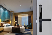 Serrure de porte électronique intelligente sans clé, étanche, pour hôtel, avec carte-clé H03
