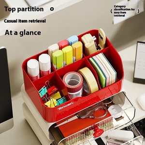 Bán Buôn Stackable Nhựa Máy Tính Để Bàn Ngăn Kéo Lưu Trữ Đơn Vị Cho Đồ Trang Sức Tổ Chức Hộp Tủ Ngăn Kéo Ngăn Cho Các Mặt Hàng Nhỏ - Product Image 4