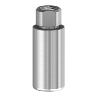 Blank Abutment Gigi Titanium Alloy Pre-Milled untuk Laboratorium Gigi, Blok Milling Kustom CAD CAM, Harga Pabrik