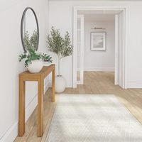 Console de couloir moderne en bois massif, table de canapé en pin antique à montage facile pour la maison, meuble étroit pour salon