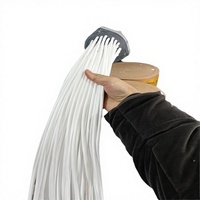 Tube en vrac PTFE E pour ultrafiltration des fibres, combinaison de 54 trous, résistant aux hautes températures (-196-300°C)