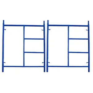 Impalcatura con telaio per scale da costruzione,