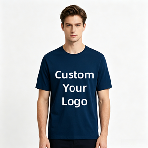 Wholesale Unisex 100% Cotton 180GSM <b>T</b>‑shirt Custom Silk Screen Printed Logo Eco‑Friendly Breathable Blank Plain <b>Men</b> Women TShirt - Product Image 3