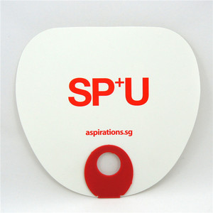 Bán buôn khuyến mại nhựa nhà thờ người hâm mộ tay màu xanh thiên thần thủ công phong cách với thẻ mô hình kinh doanh Quà tặng cho nhà thờ hoặc thể thao sử dụng - Product Image 2