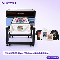 Nouvelle imprimante DTG haute efficacité 30-35 pièces/h, machine d'impression textile A3 avec encre pigmentée pour la production de t-shirts