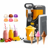 Commerciële Soft Serve Ice Cream Machine Bevroren Drink Maker Silent Slushie Maker voor Home Party Shop Hotel Melk Tea Shop Cinema