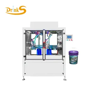 Multifunctional automatic bucket grease / barrel thick oil peristaltic pump filling machine