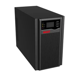 1KVA 2KVA 3KVA 110VAC 220VAC Single Phase power factor 1.0 factory high frequency online UPS supply power for office use