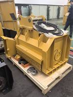 MONDE Nouvelle broyeuse hydraulique robuste pour excavatrice, pour travaux de construction et agricoles, pour broyer les arbustes et les petits troncs d'arbres