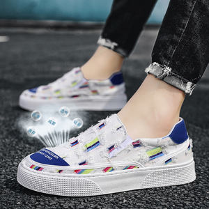 Zapatos De Lona azules Zapatos De Lona A <span class=keywords><strong>La</strong></span> Moda Zapatos De Lona Para Hombre - Product Image 2