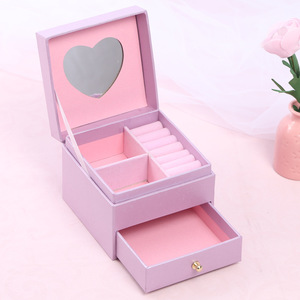 Fashionable Mirror <b>Jewelry</b> Case High Quality <b>Jewelry</b> <b>Storage</b> Case Organizer <b>Jewelry</b> Case - Product Image 5