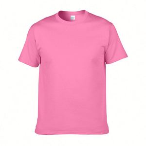 OEM Color Size Crew Neck 100% Cotton Men's T-<b>Shirts</b> Short Sleeve Inner Wear for Daily Comfort Breathable - Product Image 6