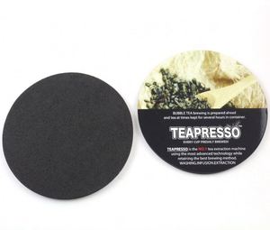 Custom Logo Foam <b>Coaster</b>, Personalized Drink <b>Coasters</b> for Bars, Restaurants, Events and Promotions, Non slip and Water Absorbing - Product Image 3