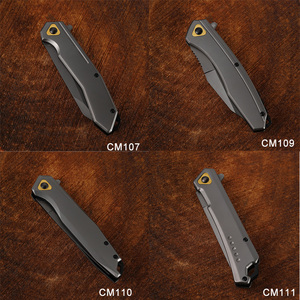 Bochen Top Sản Phẩm Bán Chạy 2025 Trống Đầy Đủ Thép Không Gỉ Ngoài Trời Survival Công Cụ Cắm Trại Gấp Pocket Dao - Product Image 4