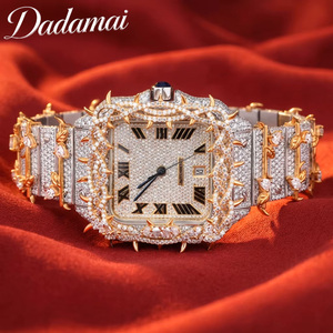 <span class=keywords><strong>Orologio</strong></span> di Lusso da <span class=keywords><strong>Uomo</strong></span> con Moissanite, Quadrante 40mm, Movimento Meccanico <span class=keywords><strong>Automatico</strong></span>, Lunetta in <span class=keywords><strong>Acciaio</strong></span> Inossidabile, per Uomini Hip Hop Rapper, Logo Personalizzato, Montre - Product Image 1