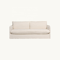 Modernes, einfaches, kleines, quadratisches, modulares Sofa-Set aus Stoff, waschbar, mit hohem Schwammgehalt, für Hotels, rechteckige Form für das Wohnzimmer