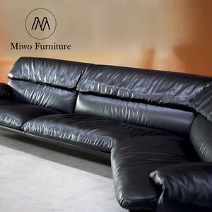 Meubles de luxe italiens 2024, canapé de villa en tissu givré, design de maison de salon, canapé Baxter <span class=keywords><strong>Joe</strong></span> à section en forme spéciale - Product Image 6