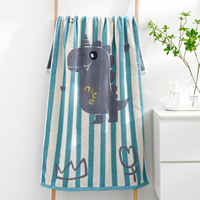 Wholesale 100% Cotton Terry Beach Towel Yarn-dyed Jacquard Beach Towels Bulk with logo for Beach Pool Bath