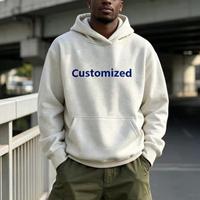 Sweat-shirt à capuche 100% coton, poids lourd, blanc, unisexe, sweat-shirts unis, impression par transfert DTF