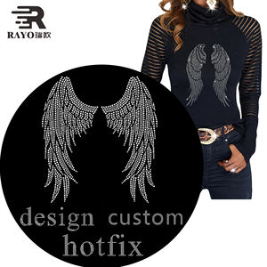 Cristales de Estrás Termoadhesivos Planos 3D Ecológicos de la Más Alta Calidad al por Mayor para Vestidos de Novia, Zapatos, Prendas y Bolsos - Product Image 4