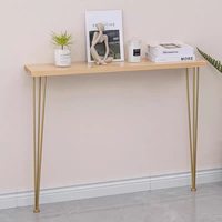 Pieds de table à chevrons avec articulations soudées, structure renforcée, longue durée de vie