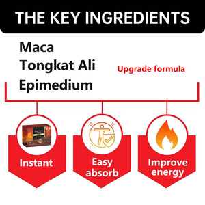 Greenpie Tongkat Ali Maca Reishi Nấm cà phê nhân sâm đỏ nam cung cấp năng lượng bổ sung cà phê nam - Product Image 4