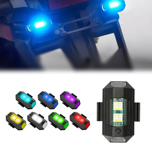 AIJIEHE USB Led 7 couleurs stroboscope voyant d'avertissement rechargeable avion <span class=keywords><strong>clignotant</strong></span> feu arrière de sécurité <span class=keywords><strong>pour</strong></span> voiture <span class=keywords><strong>moto</strong></span> - Product Image 1