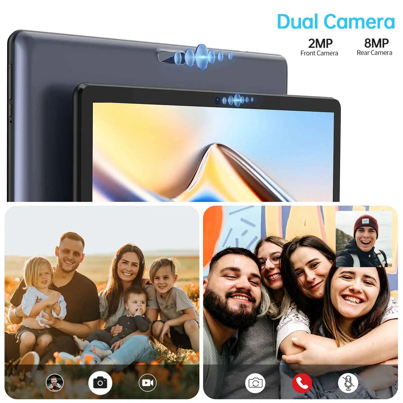 Custo-benefício OEM 10.1 polegada Tablet Quad core processador RAM 2GB ROM 64GB android tablette pc suporte 3G chamada