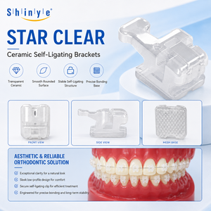 <span class=keywords><strong>Brackets</strong></span> de Cerámica Autoligables, Estéticos y <span class=keywords><strong>Transparentes</strong></span> para Ortodoncia, de Fábrica Confiable, <span class=keywords><strong>Precio</strong></span> Accesible - Product Image 3