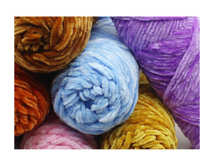 Deepeel AP473 FAI DA TE Fatti A Mano Bastone Ago Cappotto dei bambini Morbida Ciniglia Lana Crochet Pleuche di Filati Per Cucire - Product Image 4