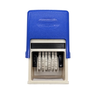 Bán Buôn Văn Phòng Giá Rẻ Văn Phòng Phẩm Nhựa Con Dấu Cao Su Biểu Tượng Tùy Chỉnh Làm Đánh Số Máy Ngày Tem - Product Image 1