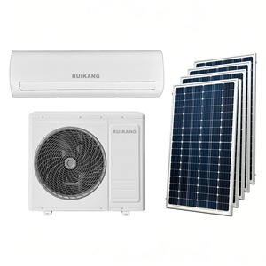 Mini Split Solar de 24000 BTU y 2 Toneladas, Aire Acondicionado <span class=keywords><strong>Inverter</strong></span> con Función de Calefacción y Refrigeración, R32 R410, Ahorro de Energía, Reinicio Automático - Product Image 1