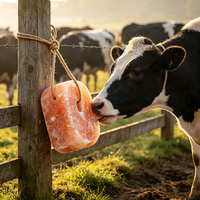 Bloc de sel minéral à lécher pour animaux, sel minéral en gros pour bovins, ovins, caprins, supplément alimentaire pour bétail