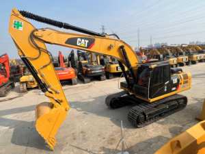 Excavatrice d'occasion de qualité export pour 330D2L, historique d'entretien complet, moteur, boîte de vitesses, poids opérationnel de 20 tonnes, garantie - Product Image 4