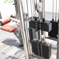 2025 nouveau Design équipement de gymnastique commerciale tout en un câble croisé multifonction Jungle 8 Station Machine
