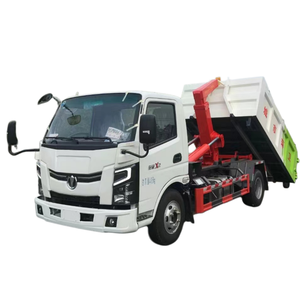 Camion per la raccolta rifiuti con braccio a gancio diesel 4x2, capacità 3-8 tonnellate, con sistema roll-off e gancio di sollevamento, raccoglitore di rifiuti manuale, fornitura di fabbrica - Product Image 2