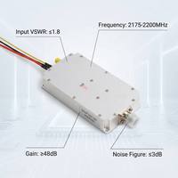 Module amplificateur de puissance haute performance 2170-2700 MHz 13W 25W 50W, amplificateur de signal RF, équipement de communication sans fil, télécommande en aluminium