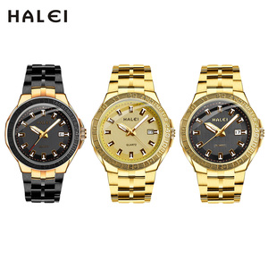 Montre d'affaires HALEI neuve originale à quartz, étanche 3 ATM, en acier inoxydable, mouvement japonais, vente en gros en dropshipping - Product Image 4