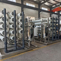 Sistema de Reciclaje de Agua de 100m³/h, Equipo de Ósmosis Inversa para Proyectos de Agua del Gobierno Municipal