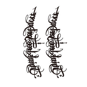 Tatuaje Temporal Personalizado a Prueba <span class=keywords><strong>de</strong></span> Agua para <span class=keywords><strong>Manos</strong></span> y Brazos, Media Manga HB-064 para <span class=keywords><strong>Hombre</strong></span>, Diseño <span class=keywords><strong>de</strong></span> Tatuaje Temporal con la Frase 'Keep Calm' - Product Image 5