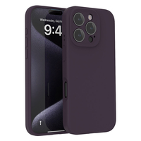 Étui en silicone solide liquide pour iPhone 16 Pro max 15 14 13 12 étui de téléphone portable couverture complète pour étui de Protection iPhone16