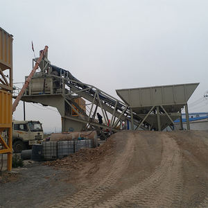 25m³/h Automatische Fertigmischbeton-Anlage Kleine Mini Tragbare Mobile Betonmischanlage Mobile Beton-Trommel-Mischanlage zum Verkauf - Product Image 3