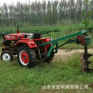 Machine de forage mécanique montée sur tracteur Shandong Changhong pour la plantation d'arbres et l'installation de poteaux - Product Image 5
