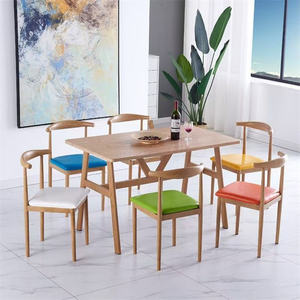 Vente en gros de chaises de salle à manger en corne en <span class=keywords><strong>fer</strong></span> <span class=keywords><strong>forgé</strong></span> restauration rapide snack restaurant et thé au lait utilisation en magasin <span class=keywords><strong>tabouret</strong></span> de salle à manger commercial - Product Image 3