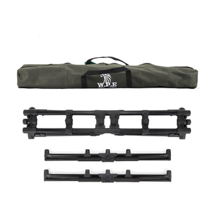Soporte portátil Para caña <span class=keywords><strong>De</strong></span> <span class=keywords><strong>Pescar</strong></span>, Soporte ajustable <span class=keywords><strong>De</strong></span> aluminio Para carpa - Product Image 6